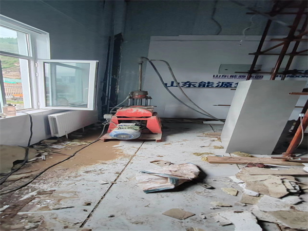 任县地基基础下沉墙体裂缝加固注浆顶升施工